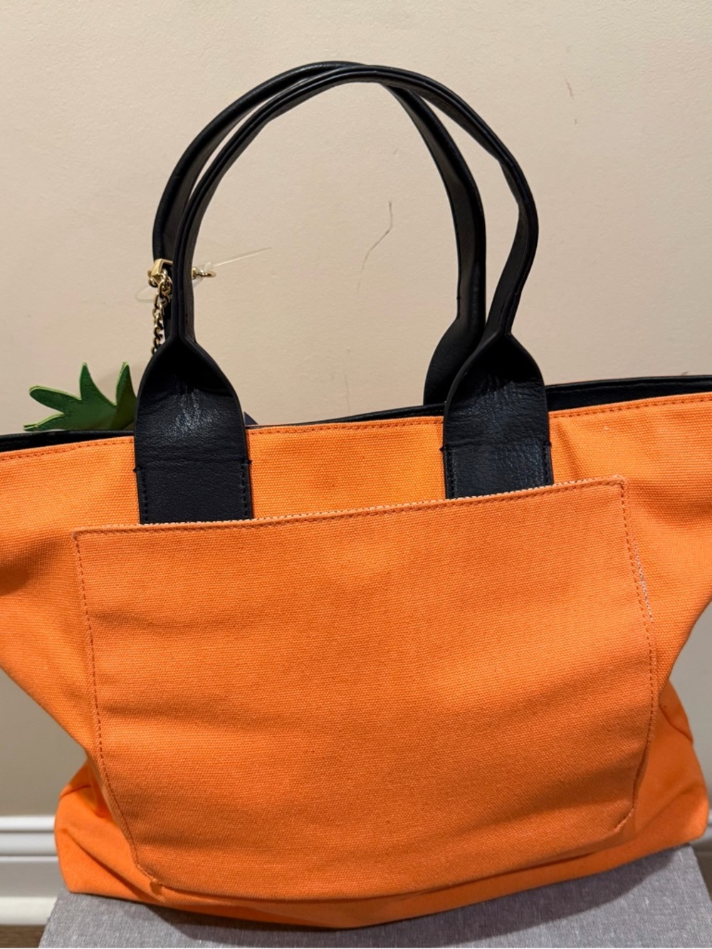‘VACAY' Canvas Tote Bag with Black Handles by Violet Ray - Picture 3 of 9